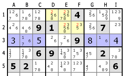 Судоку: сегмент 2