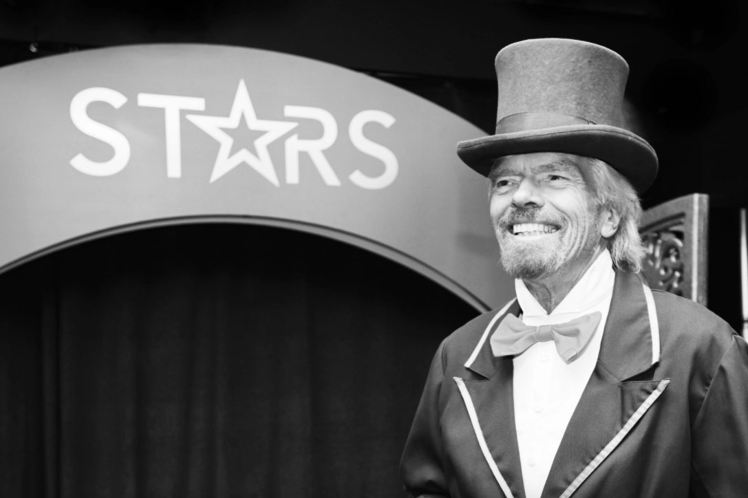 Richard Branson Willy Wonka Stars